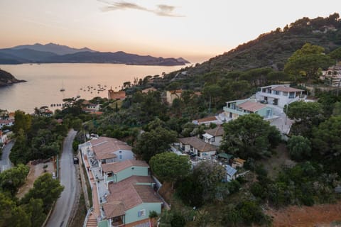 Sea view, Street view, Sunset