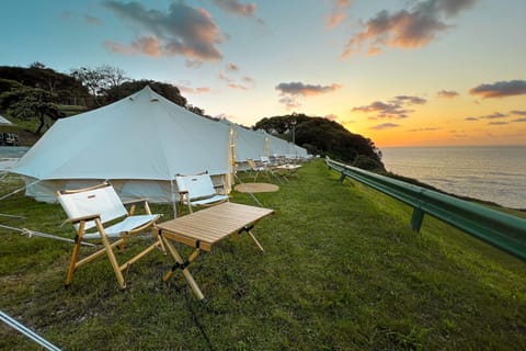 Kampaoh Las Arenas Luxury tent in Western coast of Cantabria