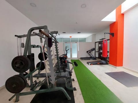 CORAL SUITE CON VISTA CIUDAD/PISCINA, GYM, PARQUEO Apartment in Guayaquil