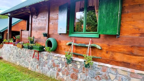 Property building, Garden view