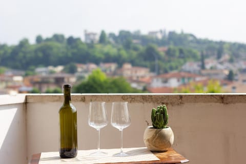 Natural landscape, View (from property/room), Balcony/Terrace, City view, Mountain view