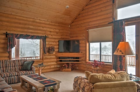 Brian Head Cabin Minutes from Slopes w/ Game Room! Haus in Brian Head