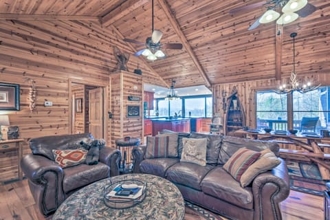 Rustic Cabin w/ Hot Tub: 2 Mi to Unicoi State Park House in Helen