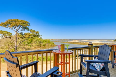 Water View Dauphin Island Condo w/ Boat Slips Apartment in Dauphin Island