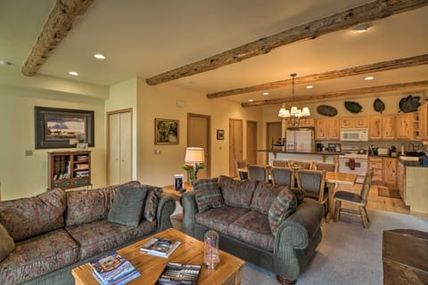 Rustic Home on Whitefish Mtn - Steps From Ski Run! Condo in Whitefish
