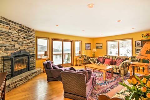 Mountaintop Ellicottville Home w/ Deck Near Skiing House in Cattaraugus
