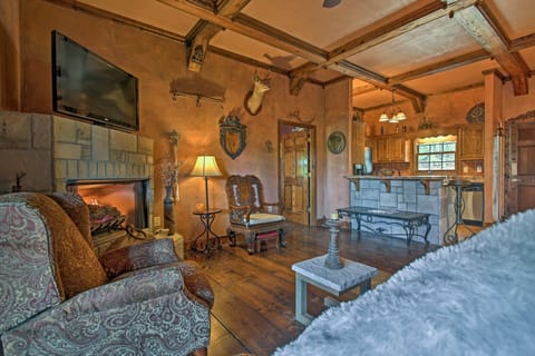 Murphy Castle Vacation Rental w/ Private Hot Tub Chalet in Tennessee