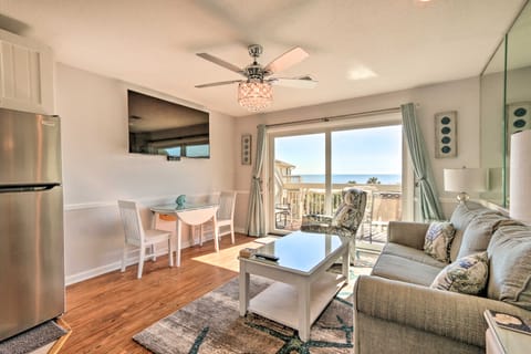 Oceanfront Condo: Heated Pool & Steps to Beach! Condo in Coligny Beach