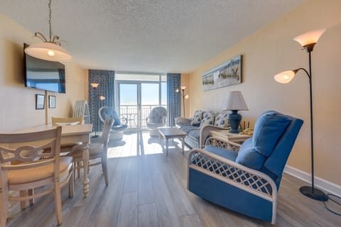 Myrtle Beach Condo w/ Ocean View & Hot Tub Access Apartment in Atlantic Beach