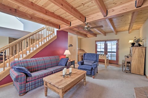 Near Bear Valley: Peaceful Arnold Home w/ Hot Tub House in Arnold