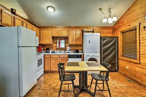 Riverfront Cabin w/ Fire Pit: 5 Mi to Pigeon Forge House in Sevierville