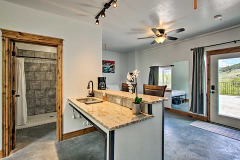 Contemporary Studio, Walk to Lava Hot Springs Apartment in Lava Hot Springs