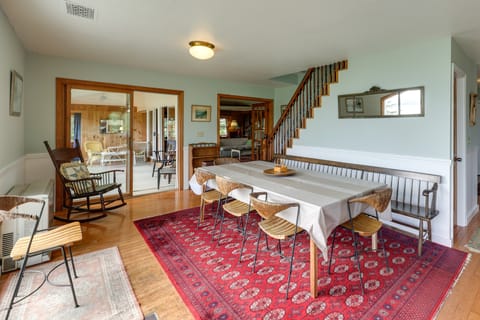 Shorefront House w/ Views, 14 Mi to Acadia NP House in Sorrento