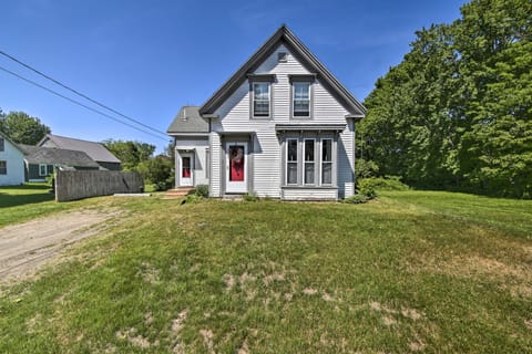 Historic Waldoboro House Near Lakes, Boating, Etc! House in Waldoboro