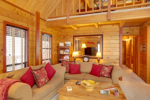 Idyllic Cabin w/ Shuttle: 2 Mi to Northstar Resort House in Northstar Drive