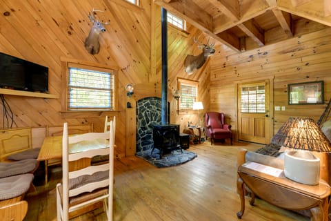 Quiet Balsam Grove Cabin w/ Hot Tub, Dog Friendly! House in Gloucester