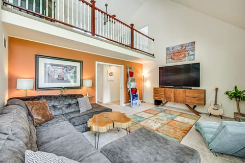 Hot Tub, Deck + Game Room: Port Angeles Home House in Olympic National Park