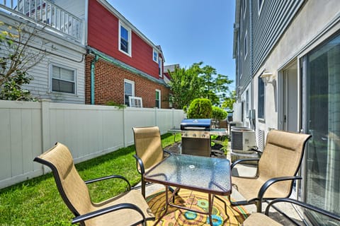 Retreat w/ BBQ + Balcony: 1 Block to Boardwalk! Apartment in Wildwood