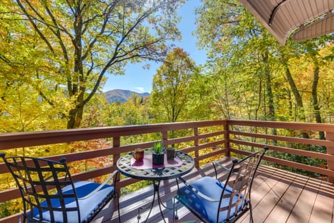 ’Villa l’Abri’: Magical Maggie Valley Escape! House in Maggie Valley