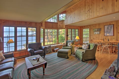 Lakefront Escape w/ Deck & Kayaks in Lovell! House in Lovell