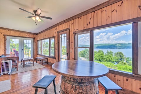 Watkins Glen Lakeview Cottage w/ Waterfall! House in Seneca Lake