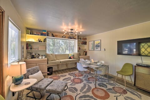 Balcony & Forest Views: Cabin in Pioneer! House in Calaveras County