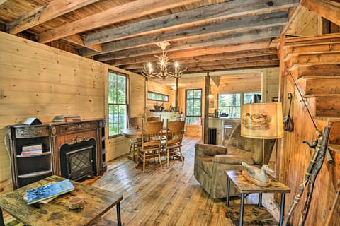 Adirondacks Cabin w/ Fire Pit on Otter Lake! House in Webb