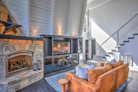 Tahoe City House: Modern A-Frame w/ Large Deck! House in Dollar Point