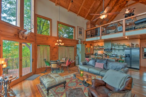 Secluded Nantahala Forest Refuge w/ Mountain Views Haus in Stecoah