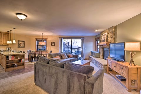 Ski-In/Out Breck Vacation Rental: Walk to Main St! Apartment in Breckenridge