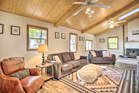 NEW! Waterfront Onamia Retreat w/ Dock & Fire Pit! House in Mille Lacs Lake