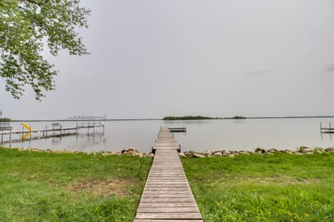 Breezy Point Escape w/ Views, Dock & Fire Pit! Apartment in Breezy Point