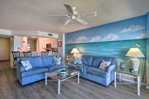 Oceanfront Retreat w/ Pool: Steps to Ormond Beach Apartment in Ormond By The Sea