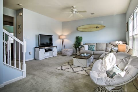 Quiet Townhome w/ Kayaks, 3 Mi to Bethany Beach! Apartment in Millville