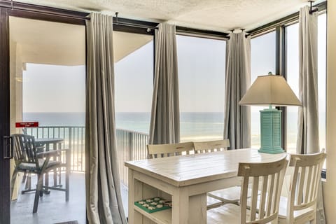 Beachfront Panama City Condo w/ Balcony + Views! Apartment in Panama City Beach