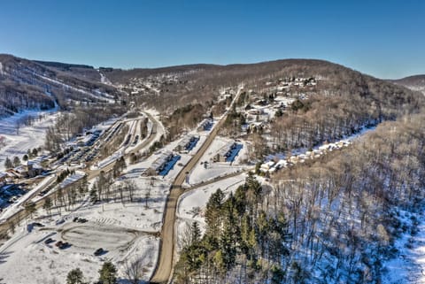 Townhome w/ Fireplace - Walk to Chairlift! Condo in Ellicottville