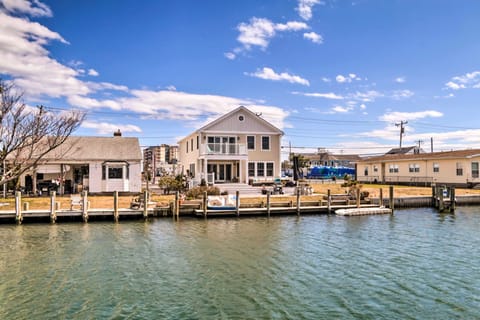 Updated Ocean City Home w/ Dock Access & Yard House in Ocean City