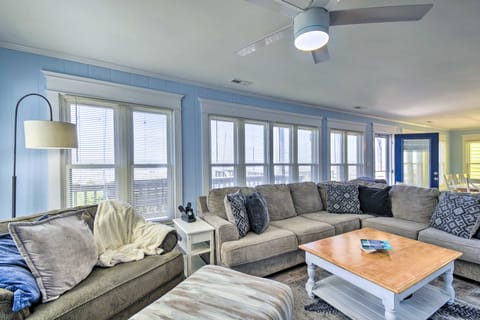 Oceanfront Retreat w/ Holden Beach Access! House in Holden Beach