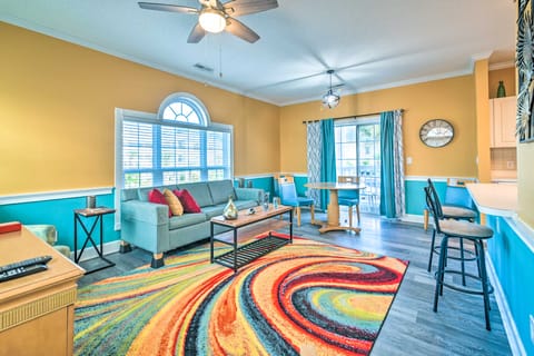 Colorful Myrtle Beach Golf Club Condo w/ Pool Apartment in Carolina Forest