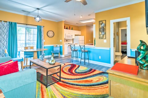 Colorful Myrtle Beach Golf Club Condo w/ Pool Apartment in Carolina Forest