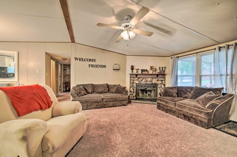 Family-Friendly Norris Lake Home w/ Fire Pit! House in Norris Lake