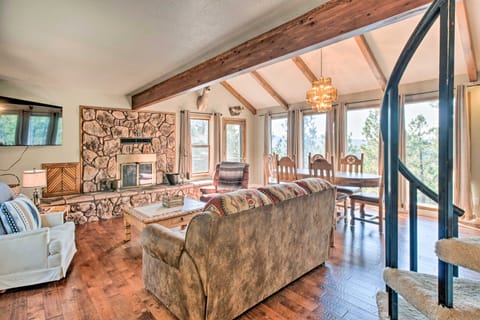 Hot Tub, Game Room: Spacious Angel Fire Retreat! House in Angel Fire