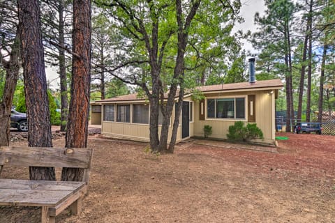 Show Low Cabin w/ Fire Pit: Near Hiking! House in Show Low