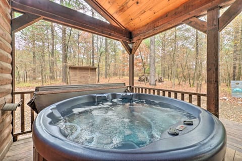 Expansive Broken Bow Cabin w/ Hot Tub & Playset! House in Oklahoma