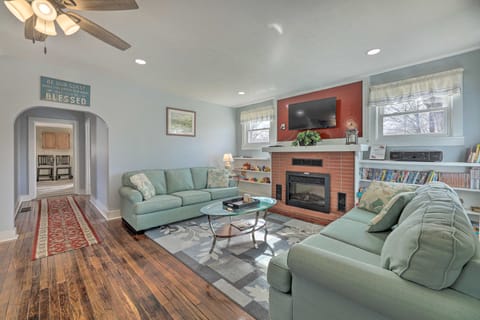 Manchester Getaway on Ohio River Scenic Byway House in Ohio