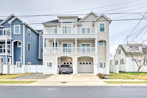 New Townhome < Half Mi to Beach! Apartment in North Wildwood