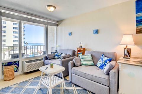 Daytona Beach Studio with Balcony + Ocean View Apartment in Halifax Estates