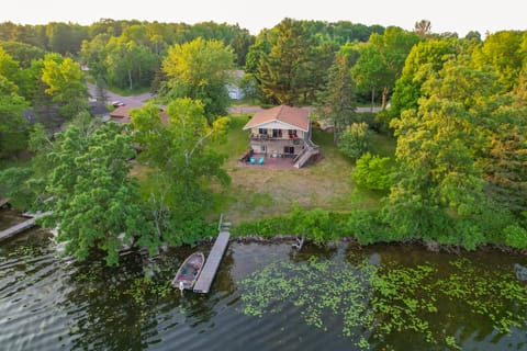 Lakefront Birchwood House w/ Deck + Fire Pit! House in Birchwood