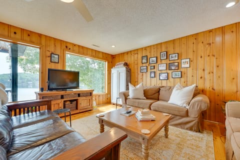 Lakefront Queensbury Home: Kayaks + Boat Dock House in Queensbury