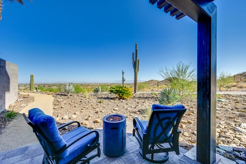 Peaceful Queen Creek Studio w/ Fire Pit & Views Apartment in Queen Creek